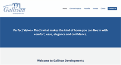 Desktop Screenshot of gallivandevelopments.com